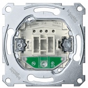 Выключатель кнопочный 1-клавишный с подсветкой Merten механизм