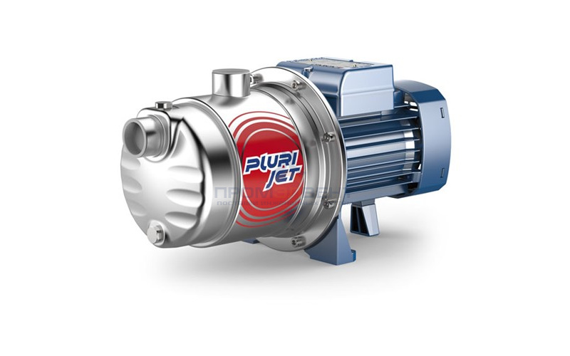 Насос самовсасывающий Pedrollo PLURIJET 4/80-N - 0,55 кВт (3x230/400 В,PN6, Qmax 80л/мин, Hmax 50м)
