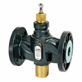 Клапан регулирующий двухходовой ESBE VLA425 - DN32 (F/F, PN 16, Kvs 16, Tmax. 130°C, чугун, со штекером компенсации давления)