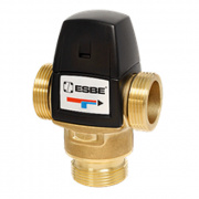 Клапан термостатический смесительный ESBE VTA522 - 1" (НР, PN10, темп.диапазон 45-65°C, KVS 3.2)