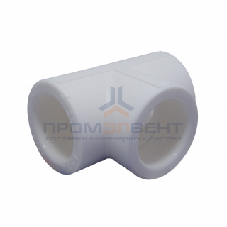 Тройник KALDE - 32 (для полипропиленовых труб под пайку, цвет белый)
