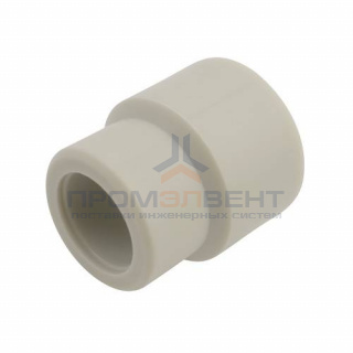 Муфта FV-Plast - 90 x 75 (под пайку внутренняя/наружная для полипропиленовых труб, цвет серый)