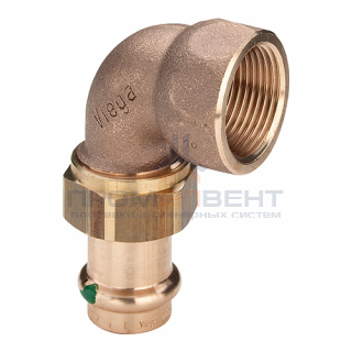 Отвод 90° разъемный Viega G3 Sanpress 2255 - 15 x 1/2"