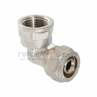 Переход на внутреннюю резьбу угловой VALTEC VTm.352 - 16 x 1/2" (винтовой, для металлопласт.труб)