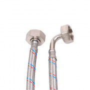 Подводка для стиральной машины гибкая Industrias Mateu (Гайка/Гайка) - 3/4" (длина 2500 мм)