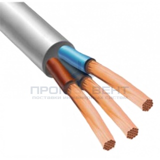 Провод соединительный ПВС 3х6,0 ГОСТ 7399 (Электрокабель НН)