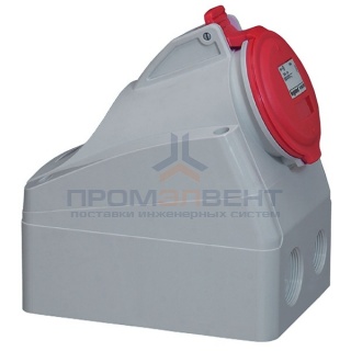 Розетка накладная Legrand P17 16А 3К+H+З 380В IP44