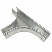 Т-отвод плавный к лотку 100х80 OSTEC
