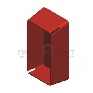 Заглушка торцевая для одиночного профиля DBL/DBM/41х21мм
