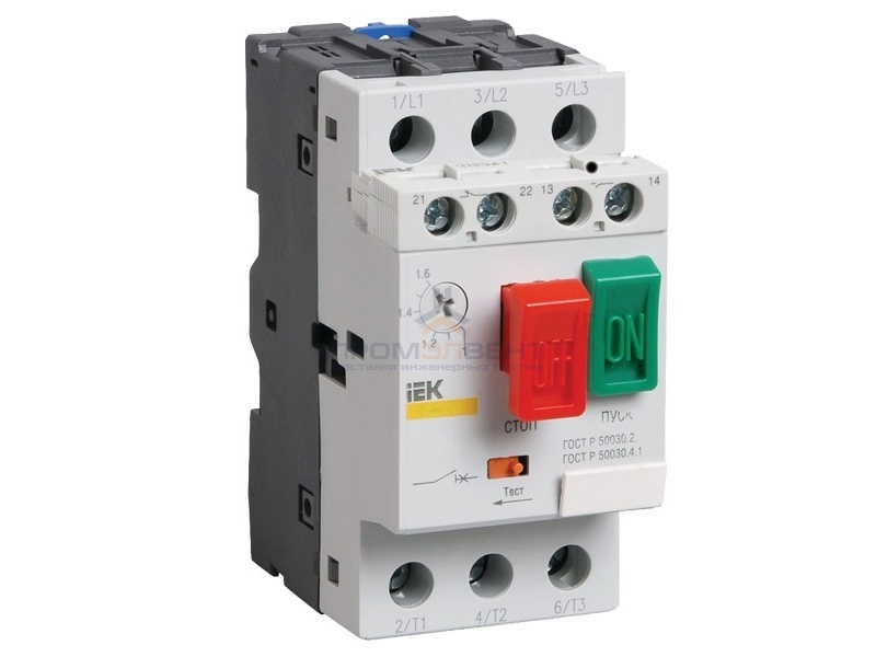 Пускатель ПРК32-1 In1A Ir0,63-1A Ue 660В ИЭК