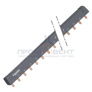 Гребенчатая шинка Schneider Electric 4П (NL1L2L3...) 24 модуля 100А