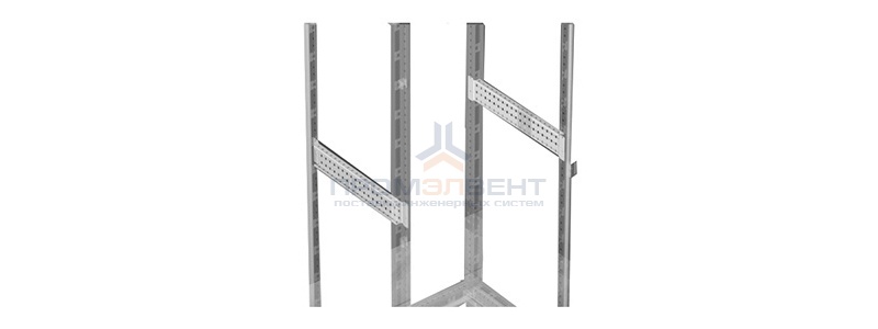 Рейки боковые, широкая, для шкафов CQE глубиной 400мм, 1 упаковка - 4шт.