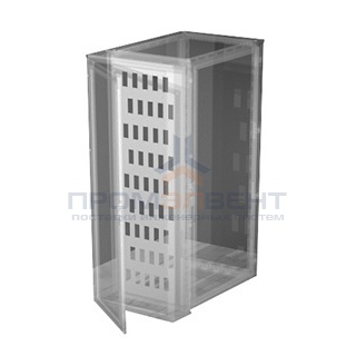 Панель под промышленные разъёмы, 27 (3 x 9) разъёмов, 2000 x 400мм