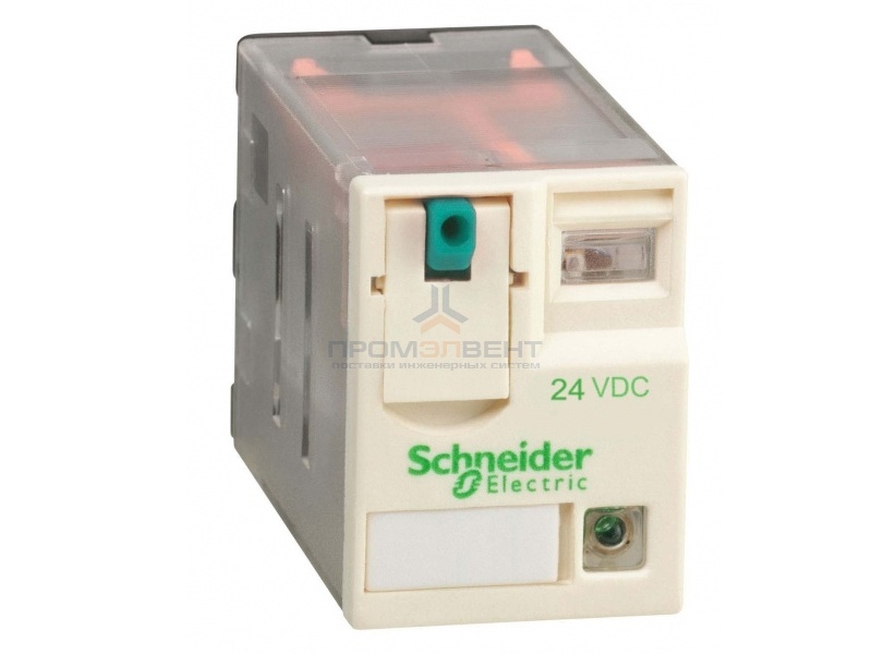 Миниатюрное реле Schneider Electric Zelio Relay  RXM 4 контакта, светодиод 24В DC 3A